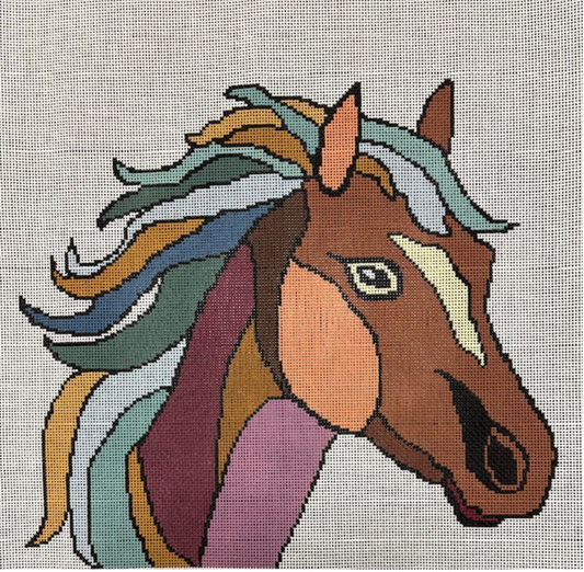 ASIT559 Colorful Horse