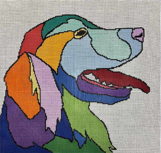 ASIT561 Colorful Dog