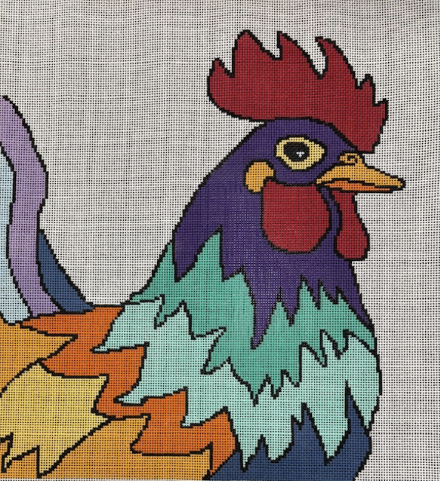 ASIT562 Colorful Rooster