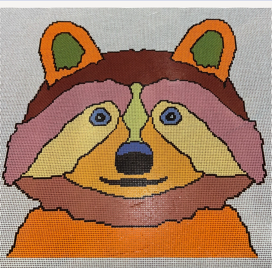 ASIT565 Colorful Racoon