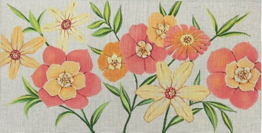 ASIT624 Long Peach Flowers