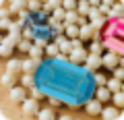 Turquoise Roosevelt Inspired Thin Needle Minder