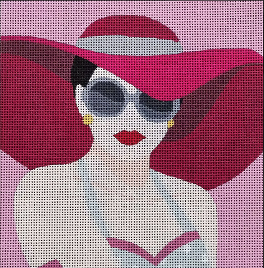 AR-FF03 Woman in Pink Hat