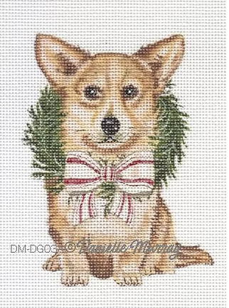 DM-DG03 Holiday Corgi