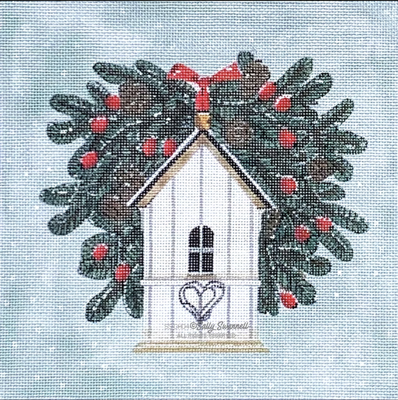 SS-CH04 Christmas Birdhouse