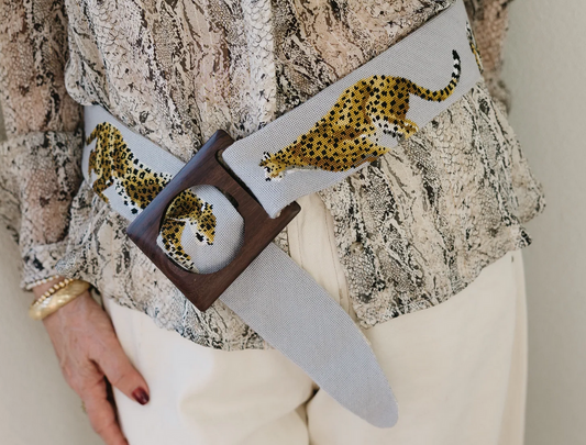 HB810 Elegant Leopard Strap