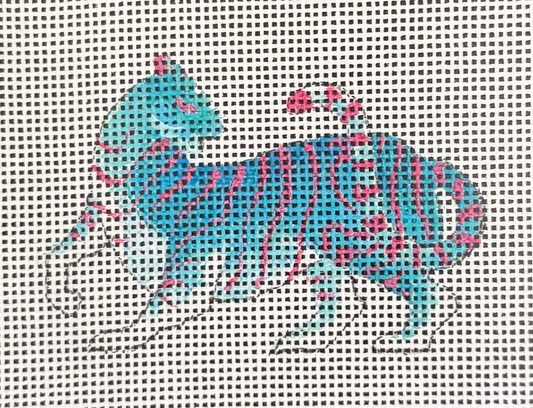 JW447 Blue Tiger Charm