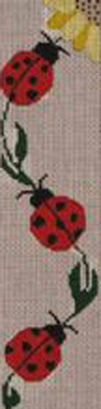 BKM104 Climbing Red Ladybugs Bookmark/Key Fob