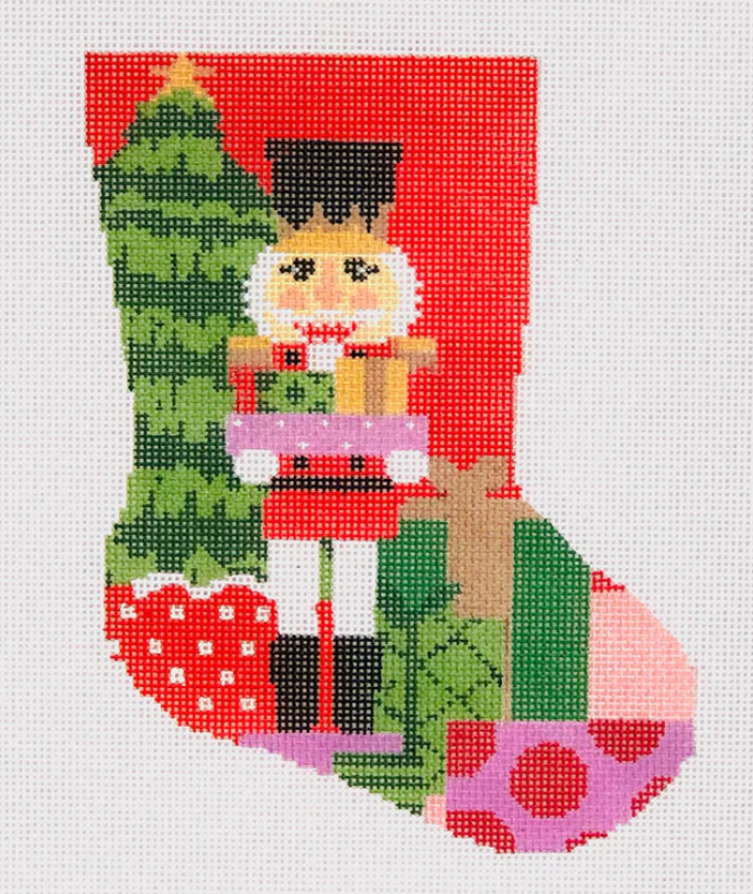 BS05 Classic Nutcracker Mini Stocking