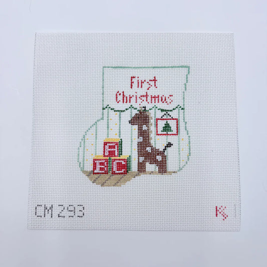 CM293 First Christmas Mini Sock
