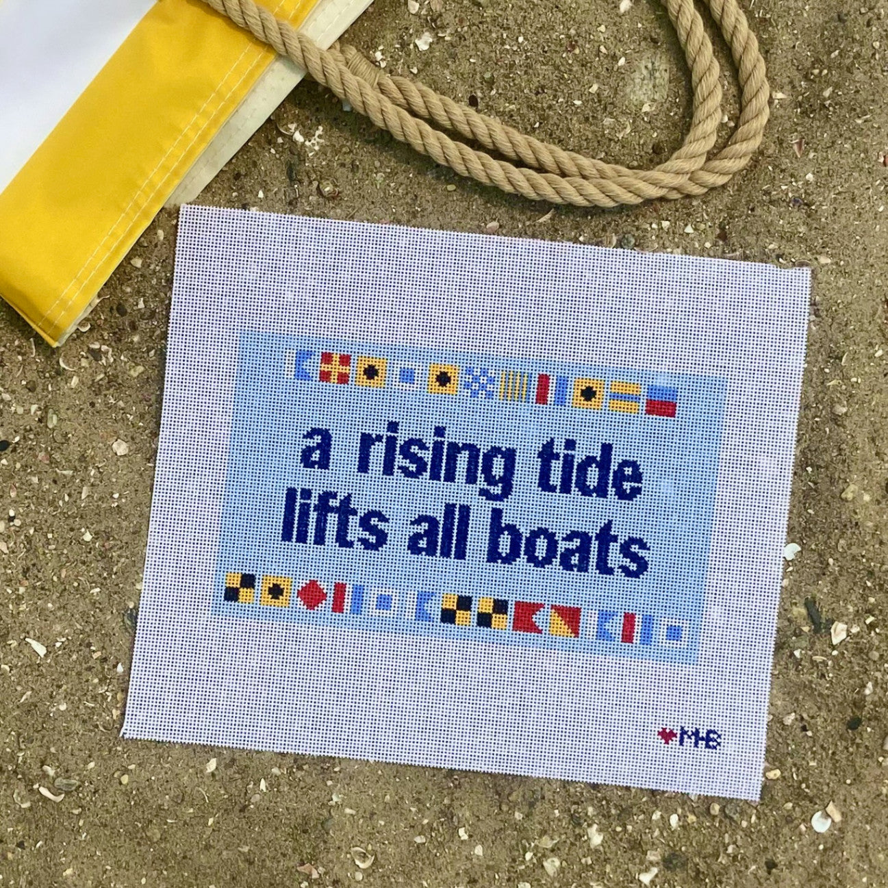 CST101 Rising Tide with Nautical Flags
