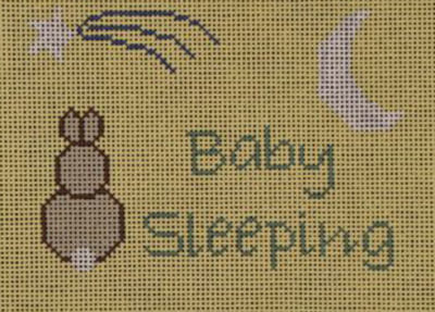 DHG200y Bunny Baby Sleeping - Yellow