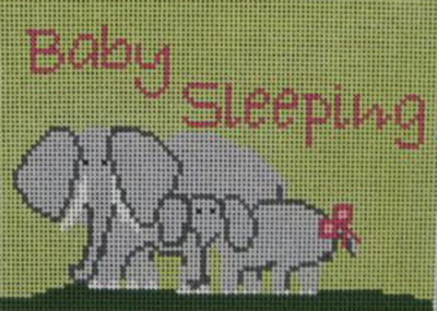 DHG223 Elephants Baby Sleeping