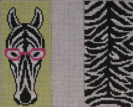 EGC203 Zebra Eyeglass Case