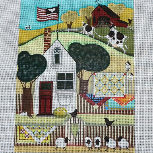 EWE-471 Quilt on Fence