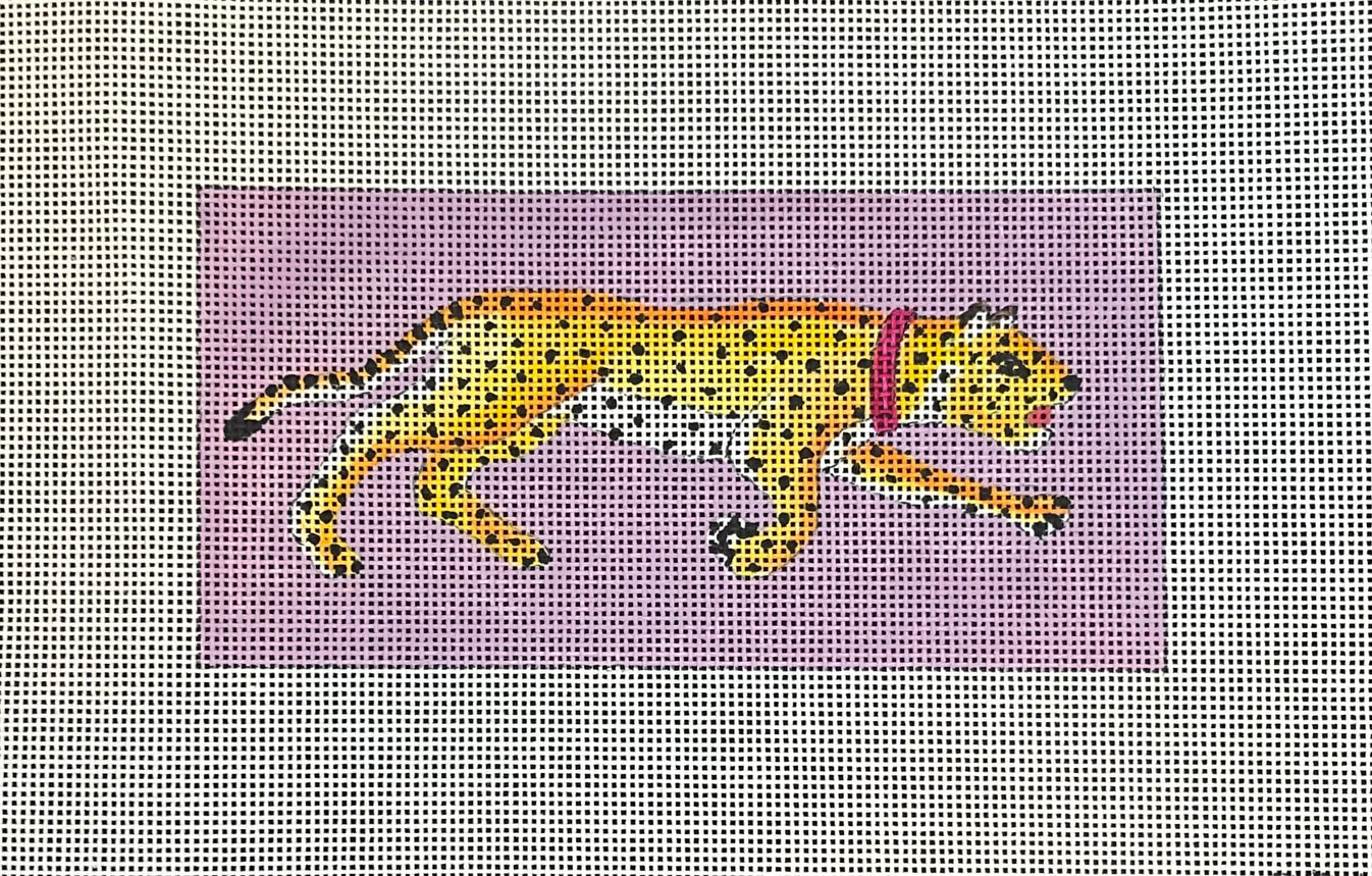 IN605 Cheetah on Purple Clutch Insert