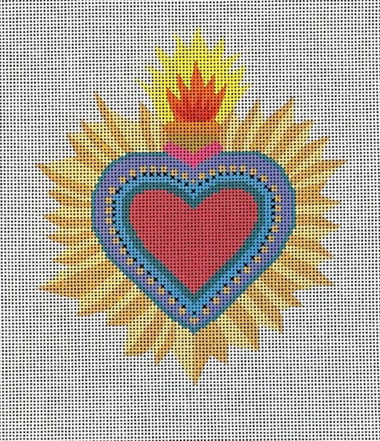 JW503 Sacred Heart Patch