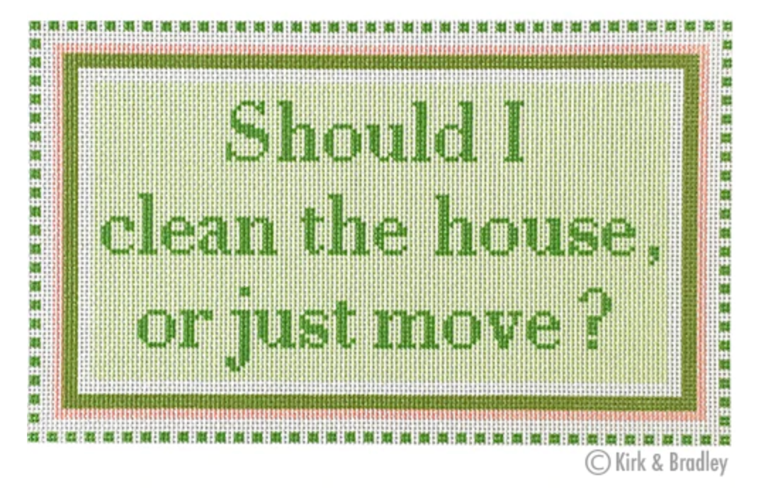 NTG KB149 Should I Clean the House or Just Move? - Green