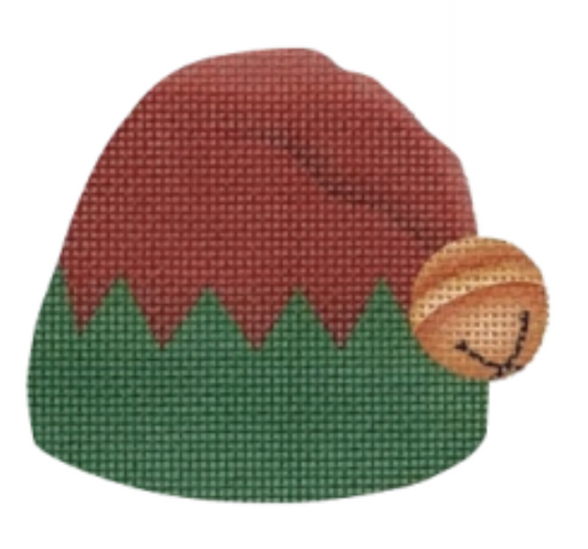 HA05 Elf Hat - Red and Green