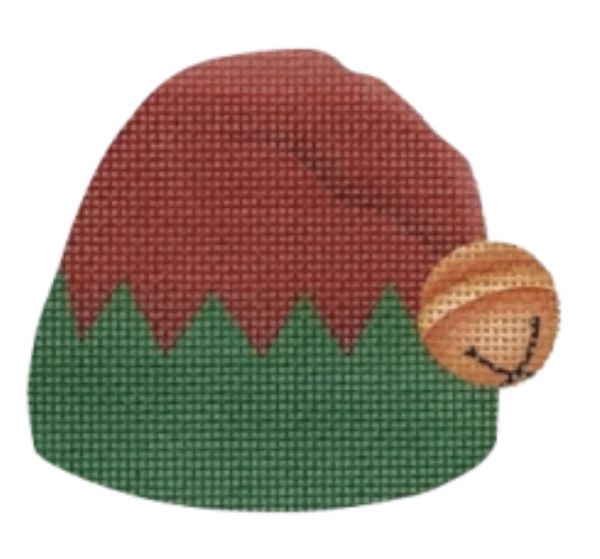 HA05 Elf Hat - Red and Green