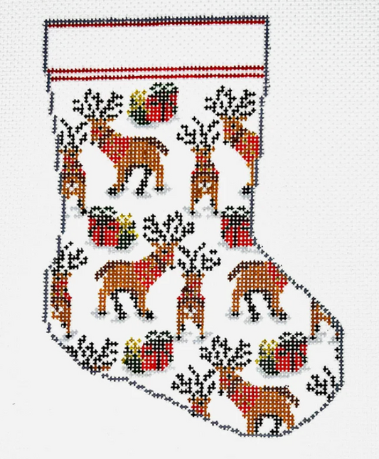 KCD1521 Reindeer Mini Sock