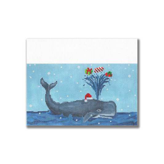 SC-CC02 Whale with Presents Stocking Cuff