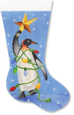 SC-XM01 Penguin with Star Stocking