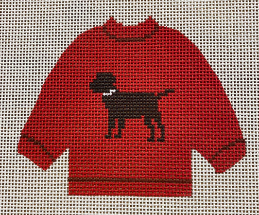 SI1-115 Black Lab Pullover Sweater