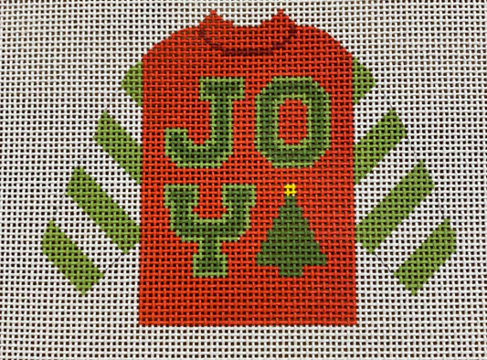 SI1-96 Joy with Tree Pullover Sweater