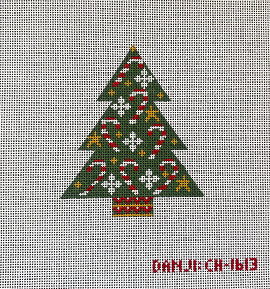 CH-1613 Tree With Candy Canes