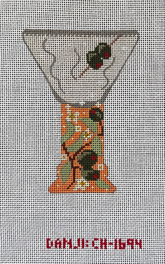 CH-1694 Martini Scissors Case