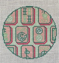 PS-502 Mahjong Tiles Pink