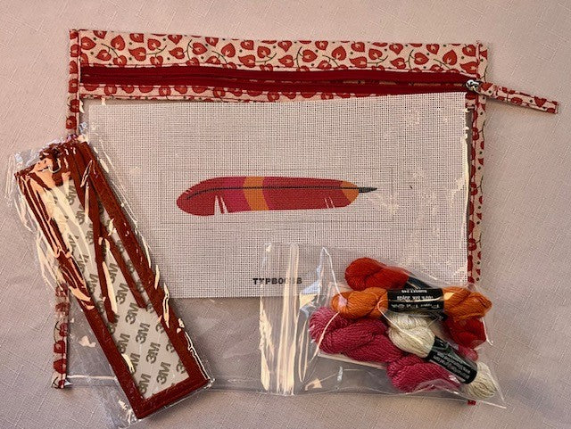 Red Feather Bookmark Kit