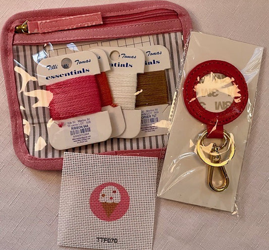 Ice Cream Cone Key Fob Kit