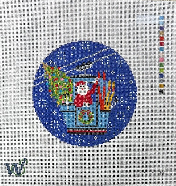 WS-316 Blizzard Gondola Santa