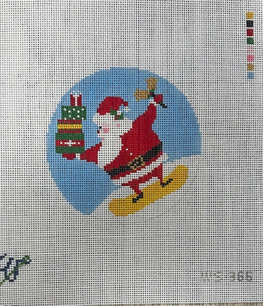 WS-366 Snowboard Santa