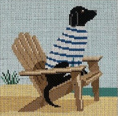 DK-21 Keeping Watch- Black Dog