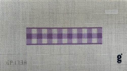 GP173a - Gingham Fob - Lavender