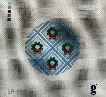 GP156- Wreath Trellis Round