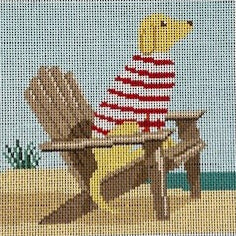 DK-22 Keeping Watch- Yellow Dog