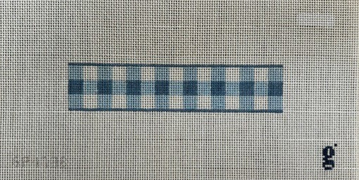 GP173b- Gingham Fob- Light Blue