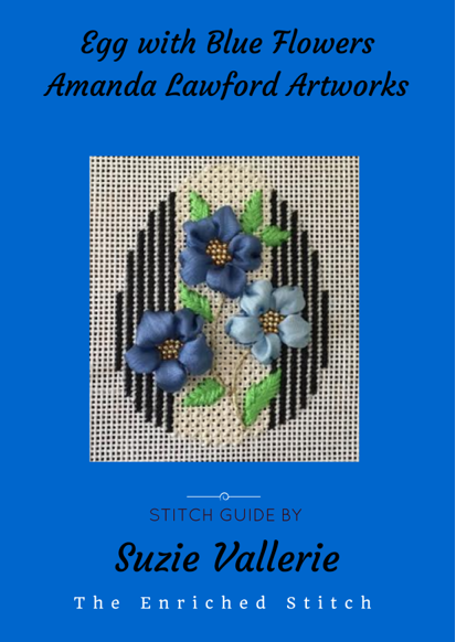 26028 Forget-Me-Not Egg Stitch Guide