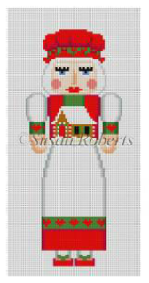 4286 Mrs. Claus with Gingerbread Nutcracker