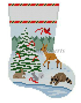 5410 Forest Animal and Tree Mini Stocking