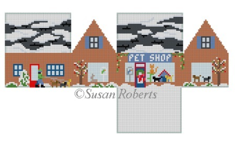 5519 Pet Shop 3D Mini House