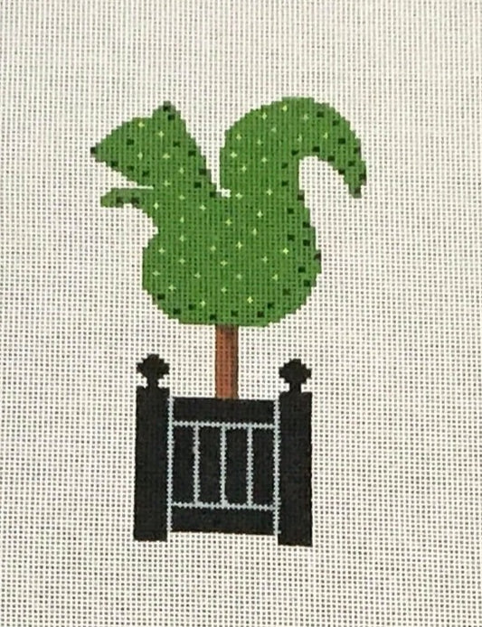RD070-8 Squirrel Topiary