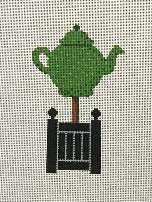 RD070-14 Teapot Topiary