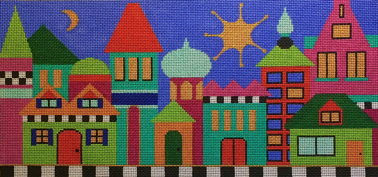 AL-018 Colorful Buildings