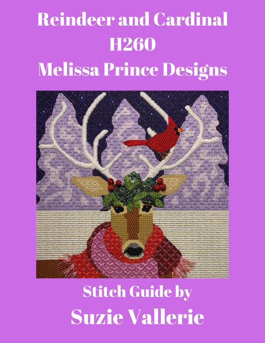 H260 Reindeer and Cardinal Stitch Guide