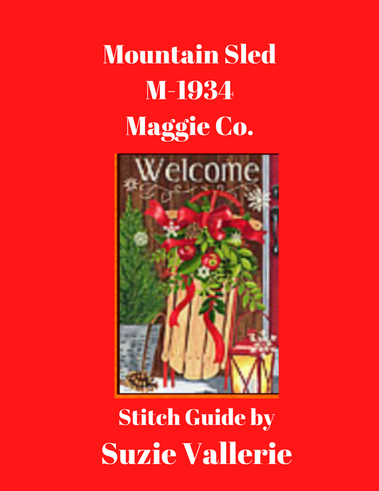 M-1934 Mountain Sled Stitch Guide